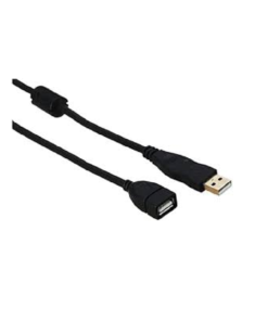 Usb male to female extension cable 1.5 meter-black