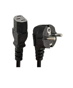 Power cable for computers - black