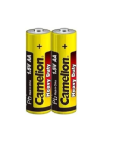 Camelion AA R6 1.5V Zinc-Carbon Batteries, 2-Pack